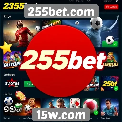 Variedade de jogos disponíveis na 255bet